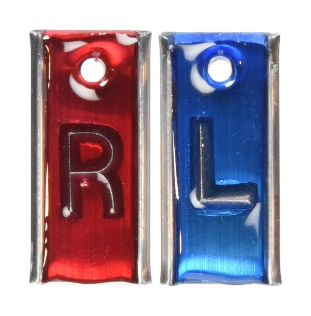 Leaded PB Markers for X-Rays with Aluminum Backs