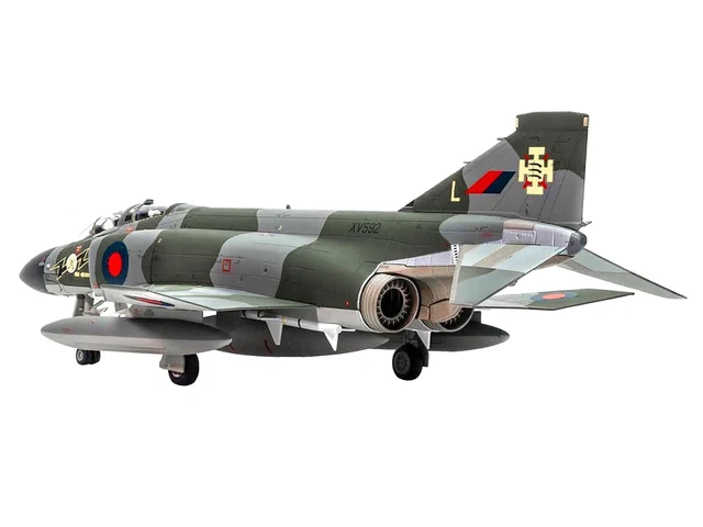 McDonnell Douglas F-4 Phantom FG.1 Fighter Aircraft "XV592/L RAF 111 Squadron L McDonnell Douglas F-4 Phantom FG.1 Fighter Aircraft "XV592/L RAF 111 Squadron L
