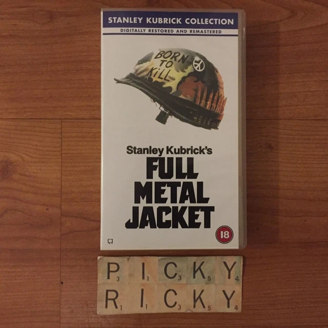 FULL METAL JACKET VHS Video Cassette 2001/Warner Bros £1.99 PicClick UK