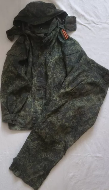 RUSSIAN ARMY CAMO jacket coat pants uniform Ukraine War soldier size 54 ...