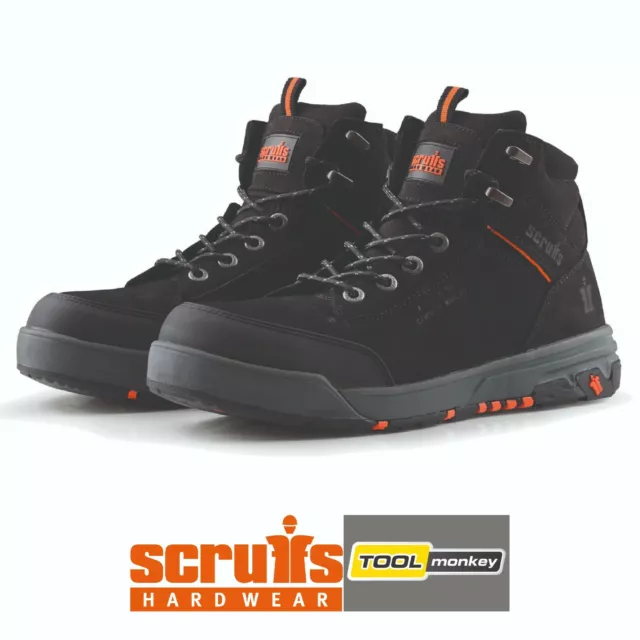 Scruffs Switchback 3 Safety Work Boots - 2021 Model - Premium Footwear - Black