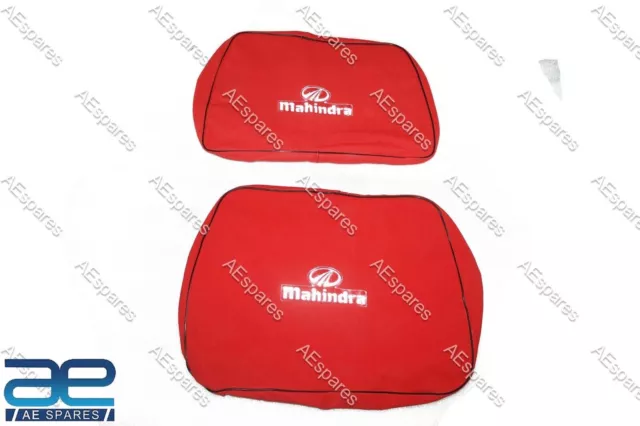 Sitzbezug Rot Für Mahindra C27 C35 4500 5500 600 E350 Tractor Gec