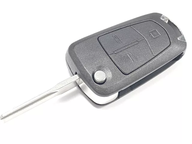 RFC 3 Tasten Flip Key Case für Vauxhall Vectra C Fernbedienung Anhänger 2002 - 2005 HU43