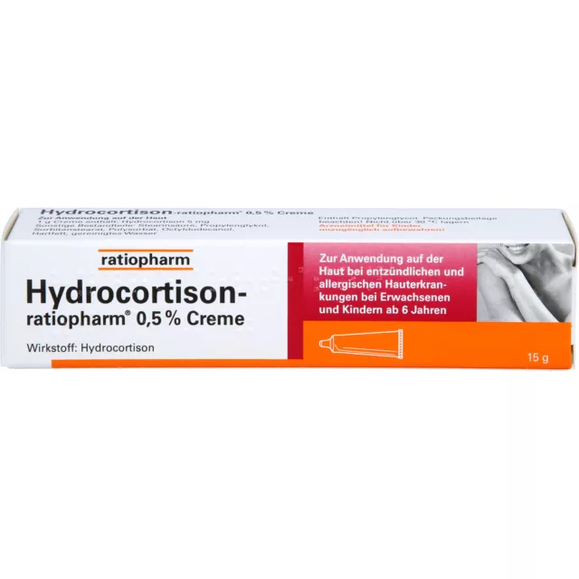 Hydrocortison-ratiopharm 0,5 % Creme, 15.0 g Creme 9703298