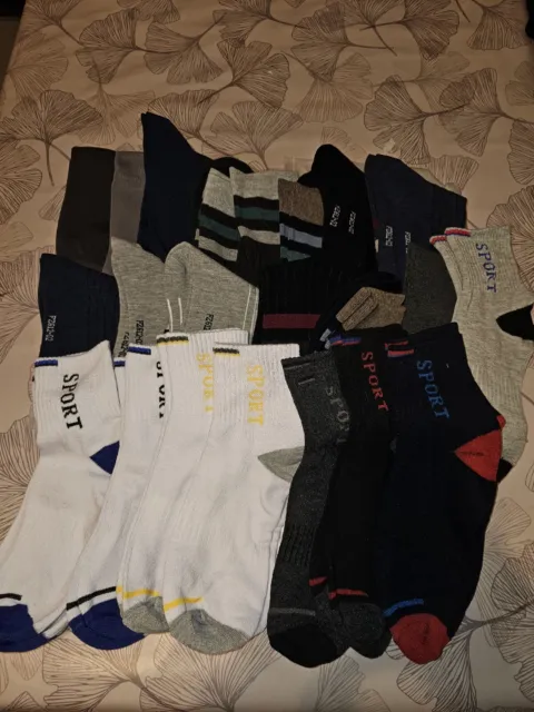 lot revendeur chaussettes homme