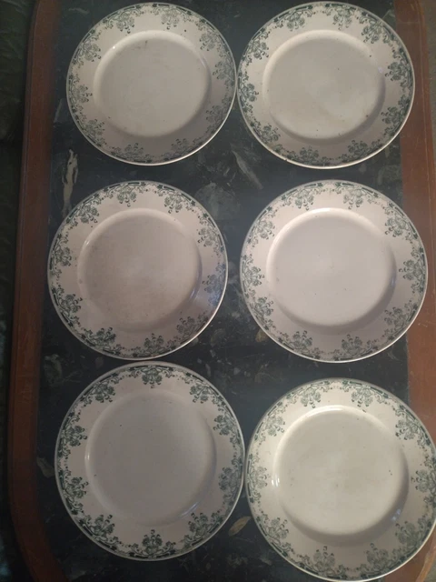 assiettes anciennes sarreguemines