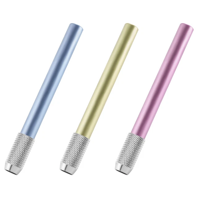 Rallonges De Crayon En Aluminium - Lot De 6 Multicolore - 105 Mm - Pour Crayons Courts
