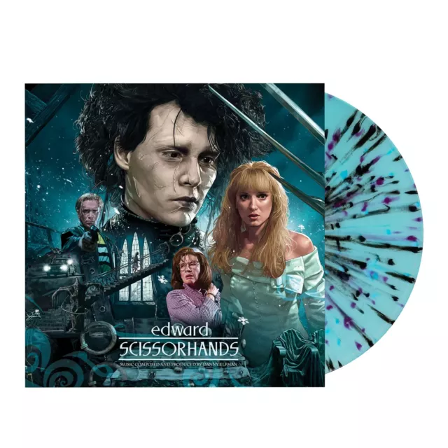 Danny Elfman - Edward Scissorhands Soundtrack Waxwork Splatter Vinyl LP