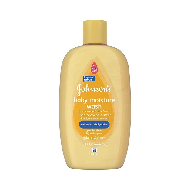 Johnson's Baby Wash - Shea & Cocoa Butter - 15 oz NEW