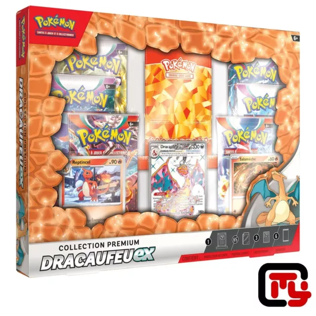 Coffret Pokémon Collection Premium DRACAUFEU EX - FR