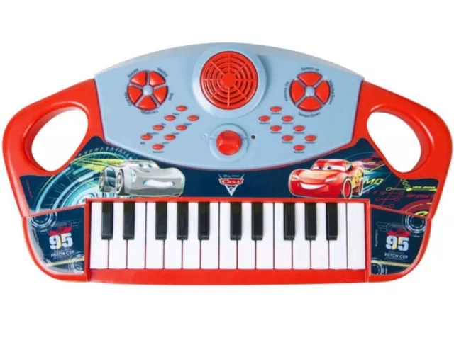 Tastiera Musicale Giocattolo per Bambini Piano Pianoforte Musica Disney Cars