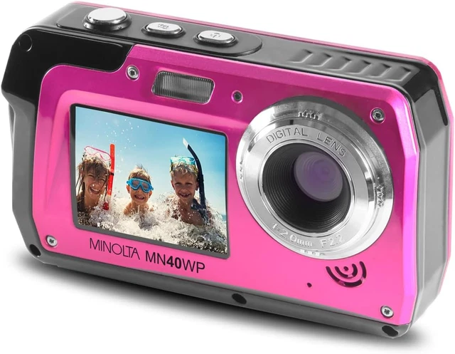48 MP DUAL Screen Waterproof Digital Camera MN40WP