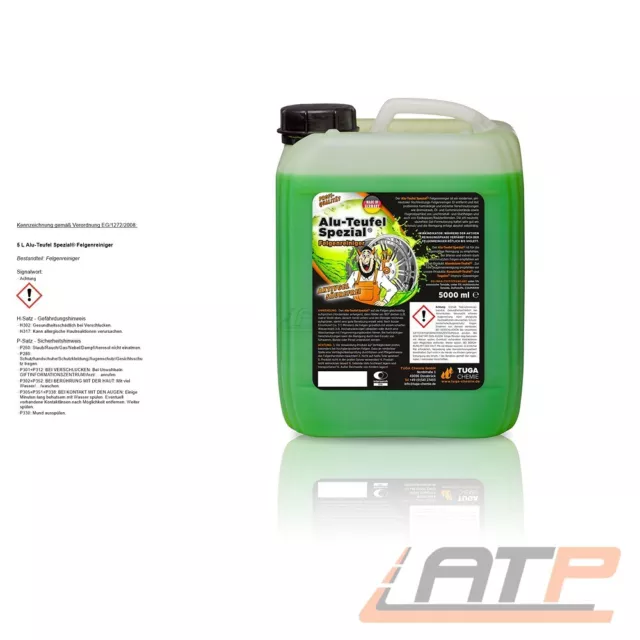Tuga Chemie 5 L Liter Alu-Teufel Spezial®  Felgenreiniger Alu Felgenpflege Grün