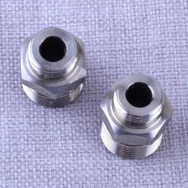 Pressure Washer 2pcs M22 15mm 14mm Hose Extension Male Adapter Connector Plug