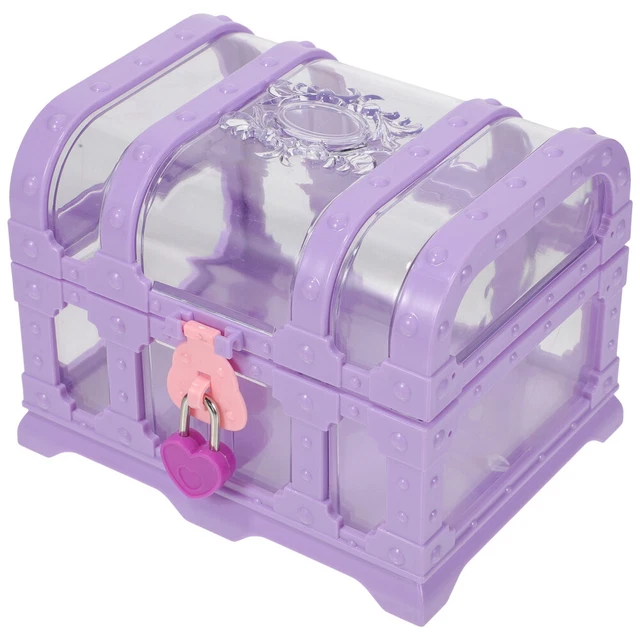 Cofre del tesoro cofre del tesoro maquillaje organizador caja mini