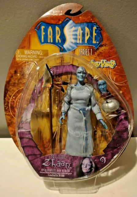 2000 Farscape Pa'V Zotoh Zhaan Spiritualist Healer Series 1 Figure NEW Toy Vault