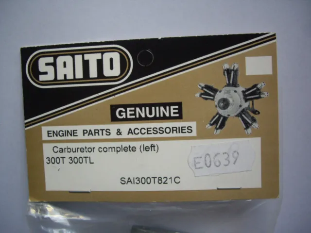 Carburateur Carburetor Saïto FA-300Twin cylinder SAI300T821C ETAT NEUF NEW ITEM 2