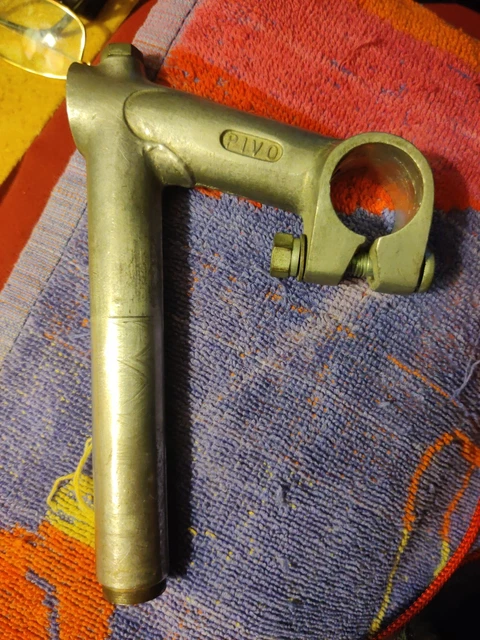Potence De Vélo Vintage Pivo 60mm – 22.2, 25.0, Pour Moto Ou Vélo Route, France