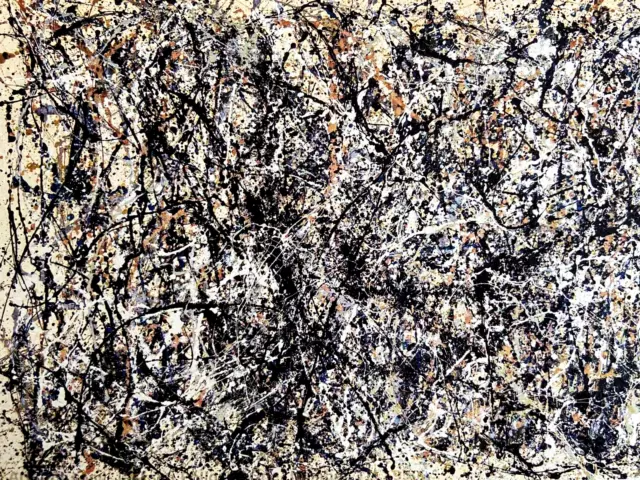 JACKSON Pollock Lithographie [ Johns Jasper / Willem De Kooning / mark rothko] 3