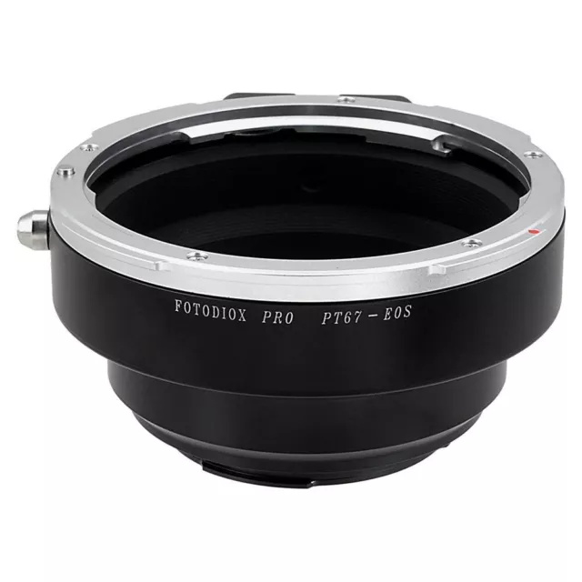 Fotodiox Pro Lens Adapter Pentax 6x7 (P67 PK67) Mount Lens to Canon EF EF-S Body