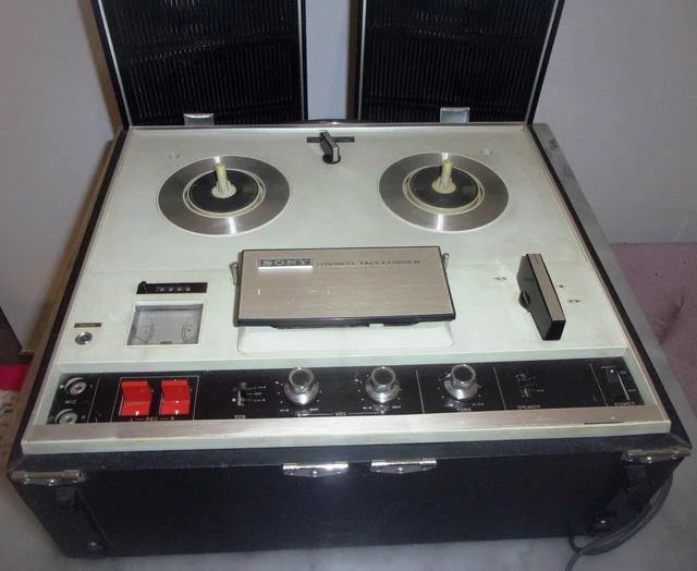 Äldre bandspelare - Rullbandspelare - Sony Tapecorder tc-252