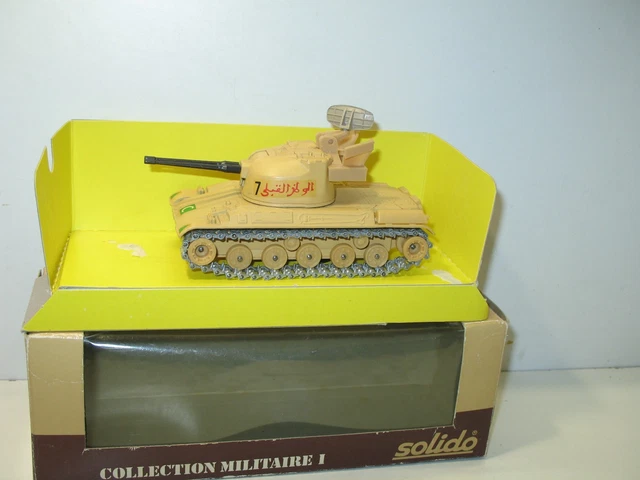 Char Solido 1:50 - AMX30 Bitube Anti Aérien DCA - Armée Française - Rare