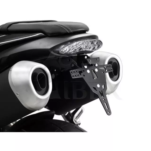 Zieger Pro Porta Targa Compatibile Con Triumph Speed Triple R 16-18 / Rs 18