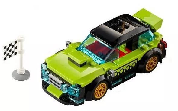 LEGO® City Rally Racing Car Boy Racer Vehicle Chequered Flag