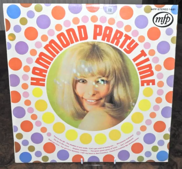 Ken Morrish Hammond Party Time UK LP Vinyl Record 1970 VG+
