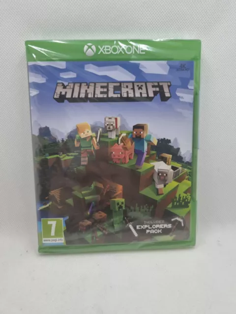 Minecraft [ Includes Explorers Pack ] (XBOX ONE) BRAND NEW AND SEALED!