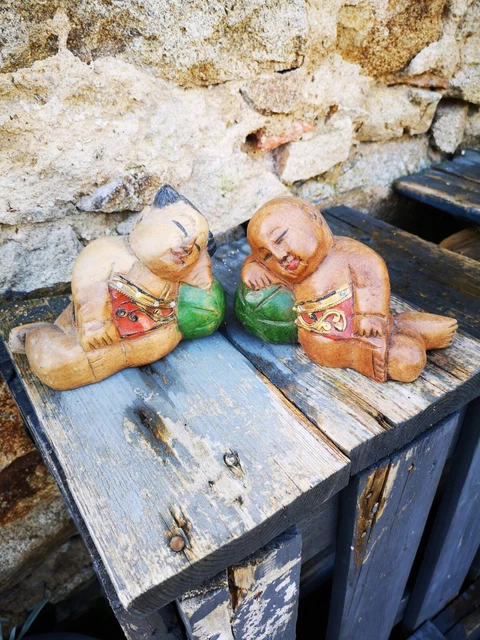 TOPBATHY Ensemble De Petites Statues De De Style Chinois Décoration De Pour La Maison Le Bureau La Table à Thé Statue De Modélisation De