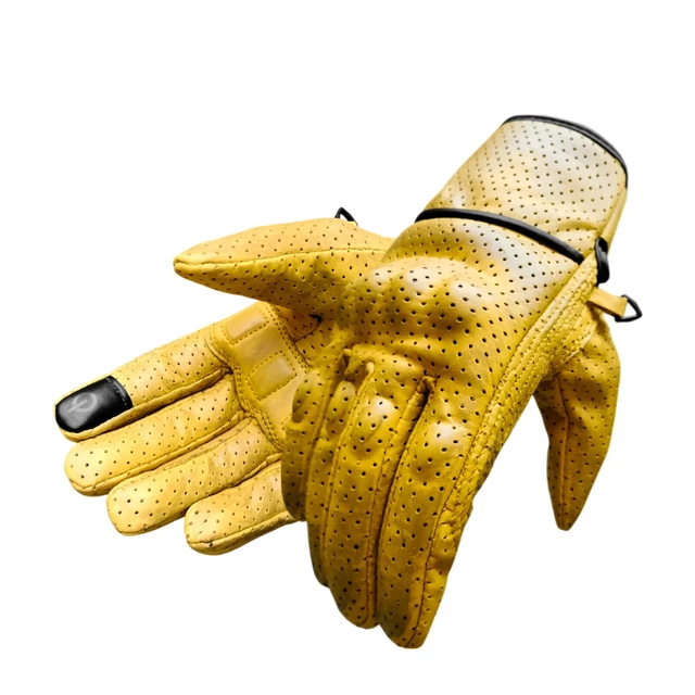 Moto Guanti In Pelle Stechmoto ST 1715 Neo-Phill Cafè Race - Foto 7