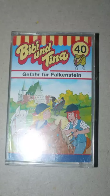 Bibi und Tina Folge 40 Gefahr für Falkenstein MC Hörspiel Kassette