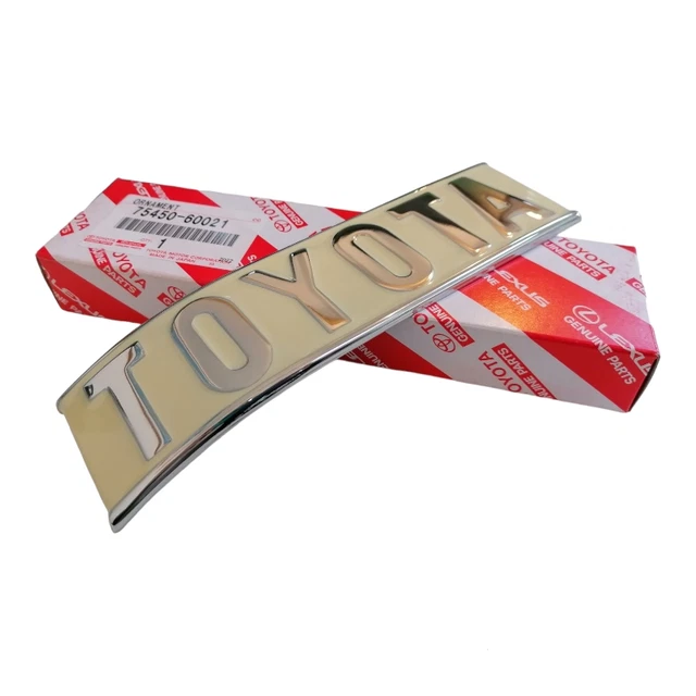 GENUINE TOYOTA LANDCRUISER 40 Series Rear Quarter Badge Emblem 74-79 ...