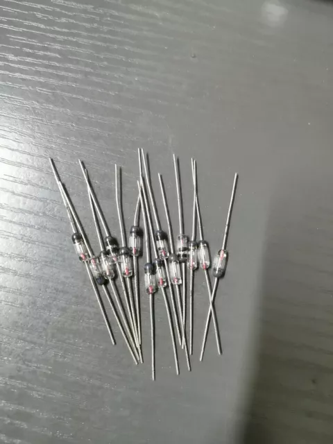 10Pièces Diode Germanium St Do-7 1N34 1N34A 2