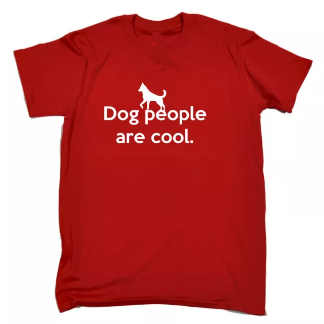 Dog People Are Cool - Mens Funny Novelty T-Shirt Tshirts