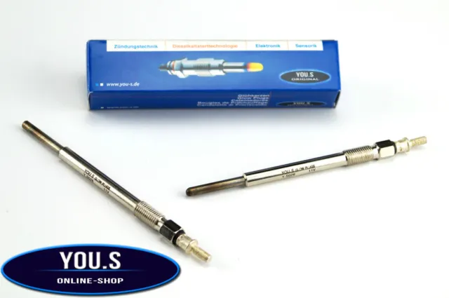4pcs YOU.S Original Glow Plugs for Ford 1.6 TDCI FOCUS CMAX 80KW 109 HP
