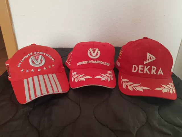 FERRARI- M. SCHUHMACHER Racing Caps Set