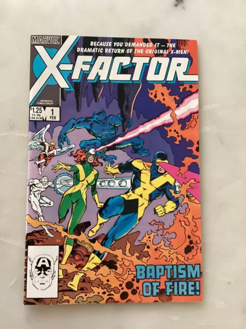 X-Factor #1 High Grade 1st Appearance Original X-Men! Marvel 1986