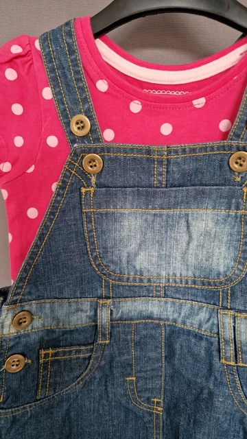 PACCHETTO VESTITI BAMBINE ETÀ 9-12 MESI.Ottime condizioni. 5