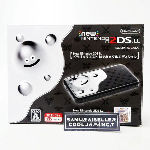 NEW NINTENDO 2DS LL Console System Dragon Quest Hagure Metal