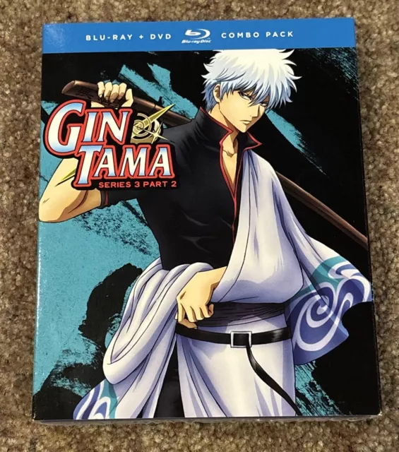 Gintama: Series Three - Part Two (Blu-ray/DVD, 7-Disc Set, 2018) NEW Sealed