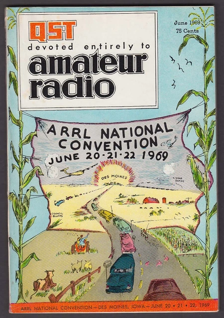QST Amateur Radio QRP 80-40 CW Transmitter Aluminum Tubing ++ 6 1969