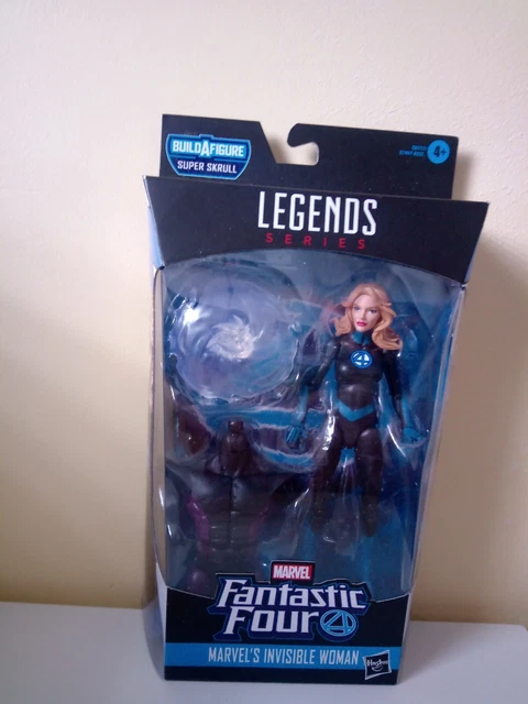 Figurine Marvel Legends – Invisible Woman (Invisible) Des 4 Fantastiques Par Hasbro