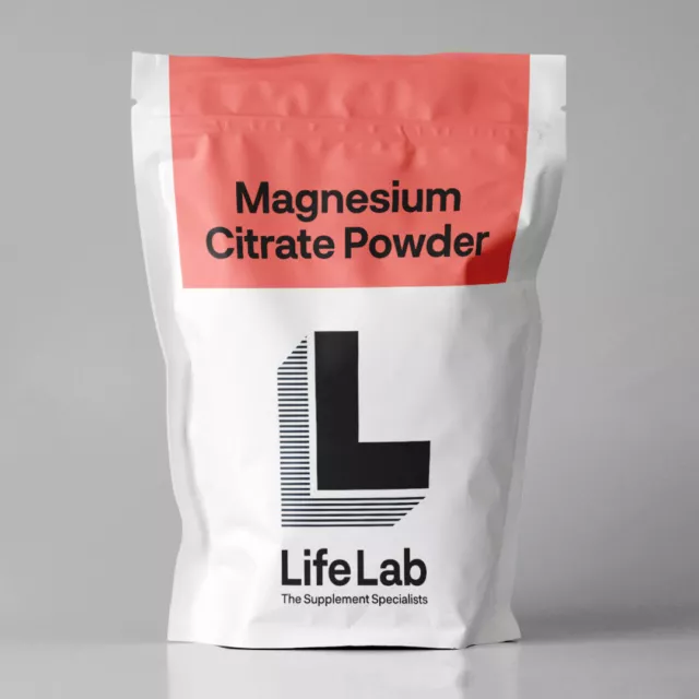 Magnesium Citrate Powder 100% Pure USP Grade Bones Fatigue Heart Tiredness - UK