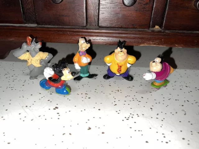 Kelloggs Disney Goof Troop PVC Figures Goofy Max Pete