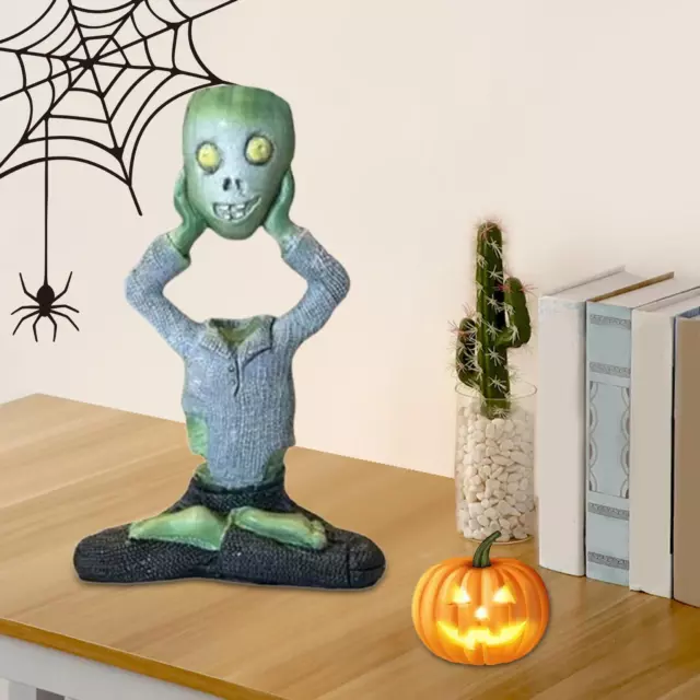 Halloween Statue Horror Halloween Ornament für Wohnkultur Büro Bücherregal