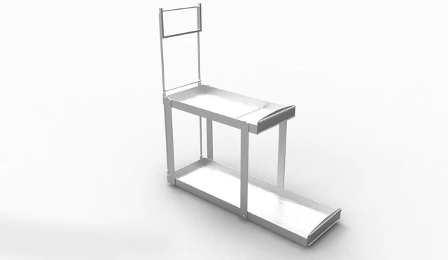2-tiered Einzelhandel Coutertop Flasche Wasser Getränke Display Rack Halterung