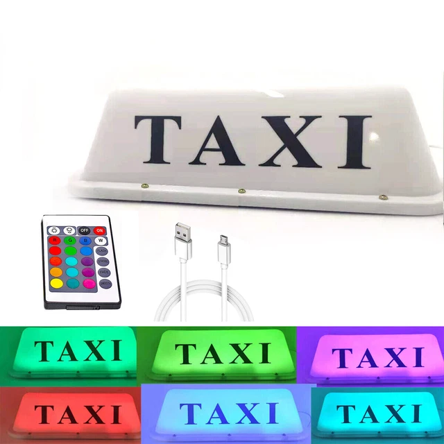 HYGQCYP Magnetic Car Dome Light, Wireless LED Car Ceiling Light, USB Rechargeable