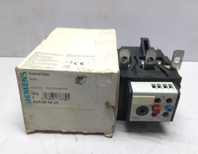 Siemens 3UA58 40-2P Relais Surcharge 50-63A